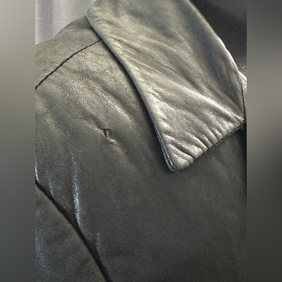 Euro Reaction leather button jacket - Picture 5 of 8